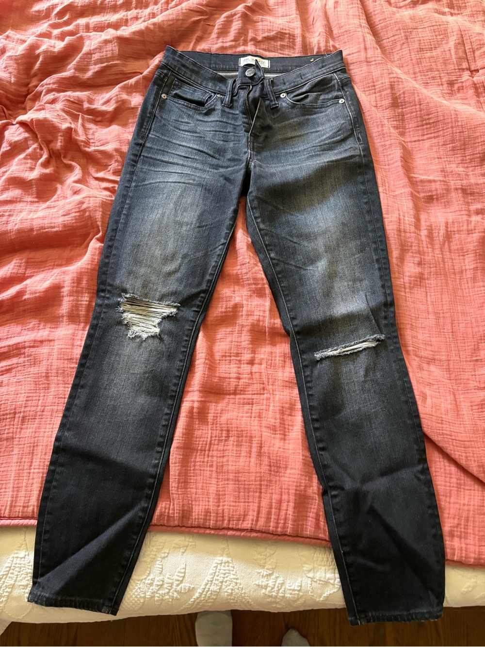 Madewell Charcole Skinny Jeans